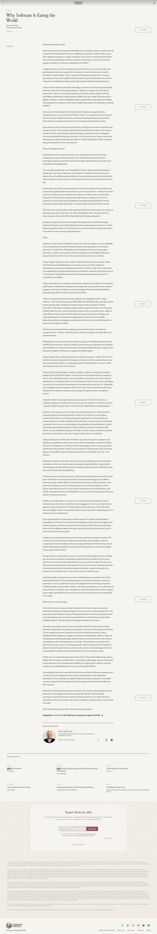 a16z executive brief