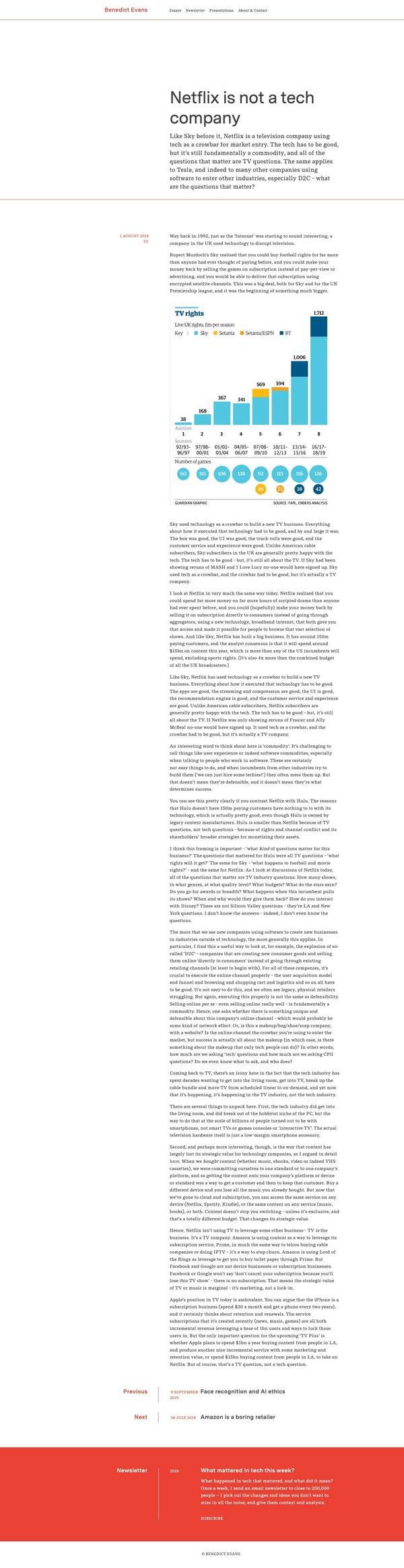 Benedict Evans executive brief