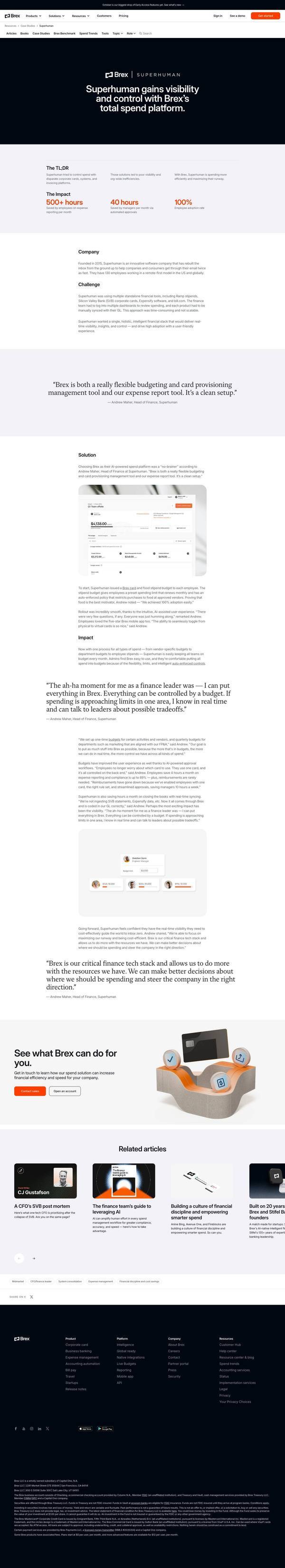 Brex case study
