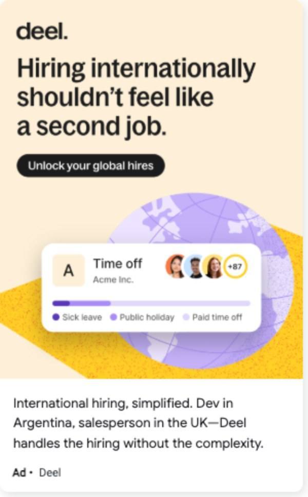 Deel google ad