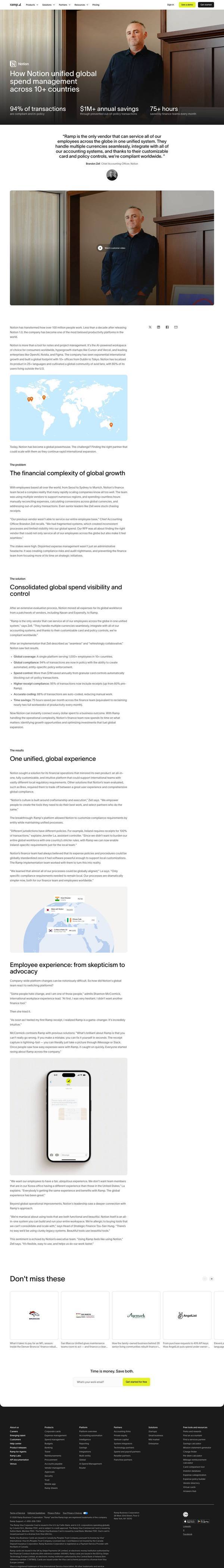 Ramp case study