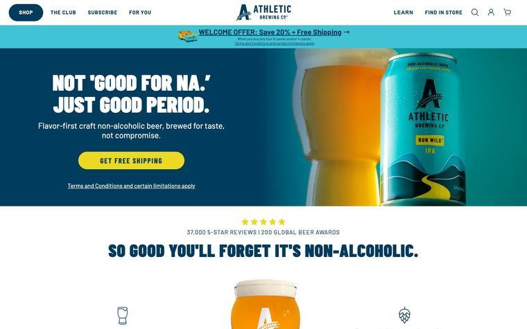 Athletic Brewing: Flavor – Athletic Brewing Company
